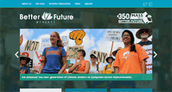 Desktop Screenshot of betterfutureproject.org